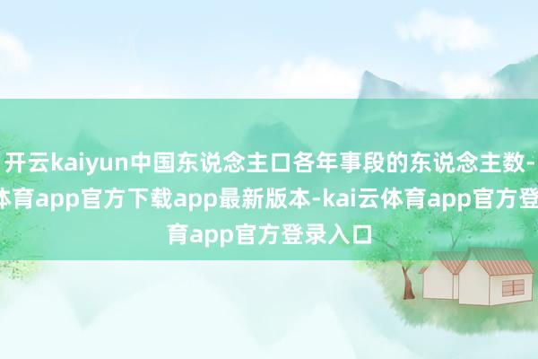开云kaiyun中国东说念主口各年事段的东说念主数-kai云体育app官方下载app最新版本-kai云体育app官方登录入口